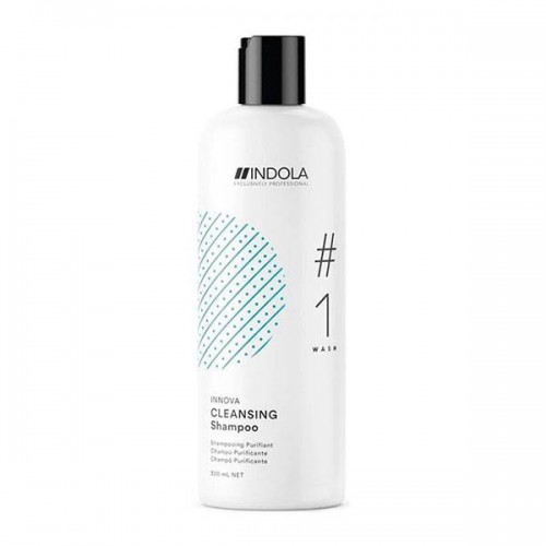 Очищающий шампунь Indola Innova Wash Cleansing Shampoo для всех типов волос 300 мл. 