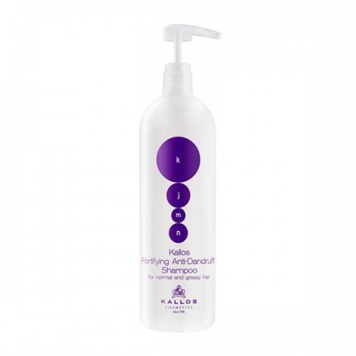 Укрепляющий шампунь Kallos Cosmetics KJMN Fortifying Anti-Dandruff Shampoo против перхоти 1000 мл.