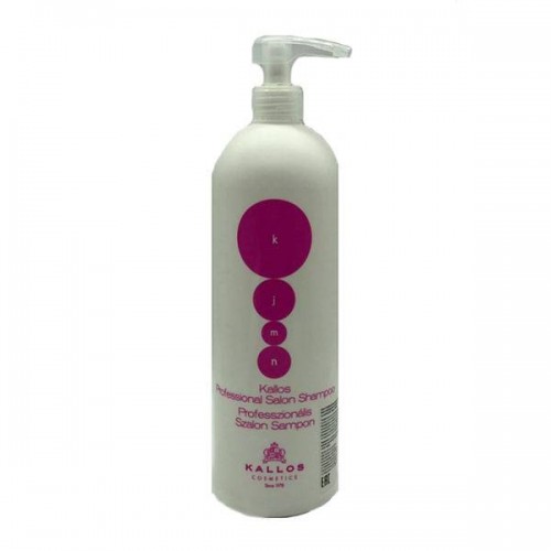 Профессиональный шампунь Kallos Cosmetics KJMN Professional Salon Shampoo для поврежденных волос 1000 мл.  