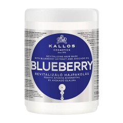 Маска с экстрактом черники Kallos Cosmetics KJMN Blueberry Revitalizing Hair Mask для окрашенных волос 1000 мл. 