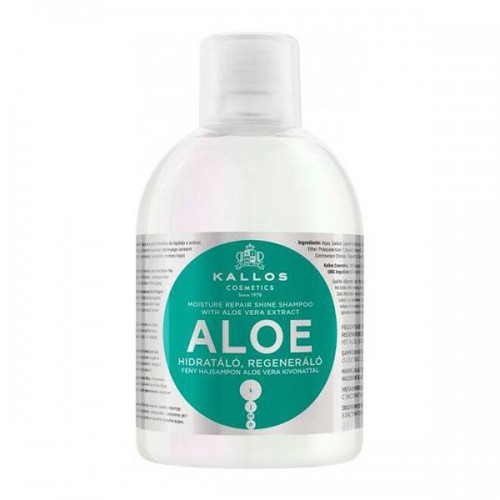Шампунь с экстрактом алоэ Kallos Cosmetics KJMN Moisture Repair Shine Shampoo для сухих волос 1000 мл. 