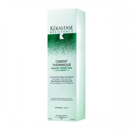 Восстанавливающее молочко Kerastase Resistance Ciment Thermique Керастаз Резистент для поврежденных волос 150 мл. 