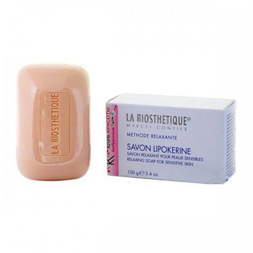 Специальное нежное мыло La Biosthetique Methode Relaxante Savon Lipokerine для лица и тела 100 гр. 