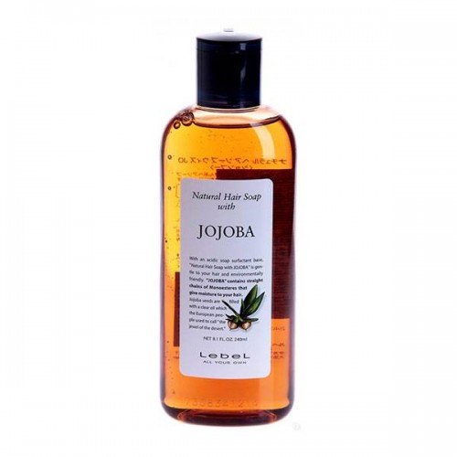 Шампунь с маслом жожоба Lebel Cosmetics Natural Hair Jojoba для сухих натуральных волос 240 мл. 