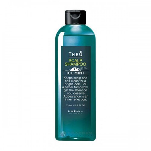 Охлаждающий шампунь Lebel Cosmetics Theo Ice Mint Scalp Shampoo для кожи головы 320 мл. 