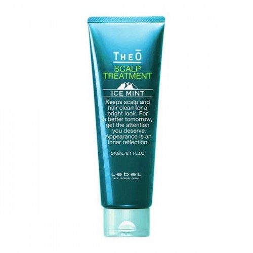 Увлажняющий крем-уход Lebel Cosmetics Theo Ice Mint Scalp Treatment для кожи головы 240 мл. 