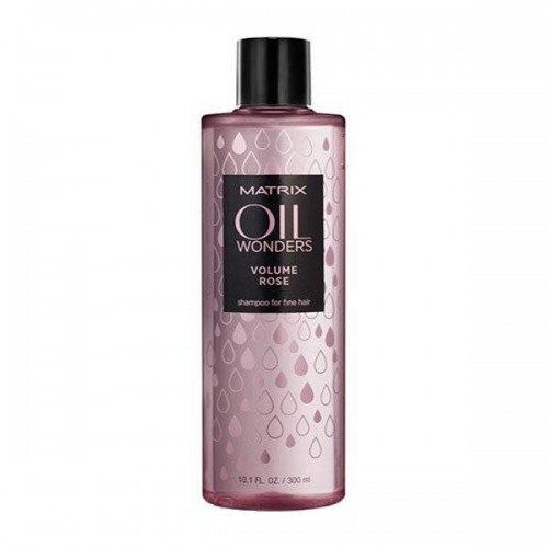 Легкий шампунь Matrix Oil Wonders Volume Rose Shampoo для объема, обогащенный деликатным маслом дикой розы 300 мл.