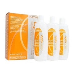 Лосьон Matrix Opti Wave Waving Lotion For Natural To Coarse Hair для завивки нормальных и трудноподдающихся волос 3 шт. по 250 мл.