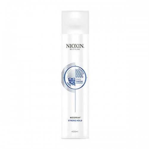 Лак сильной фиксации Nioxin 3D Styling Spray Strong Hold для жестких волос 400 мл.