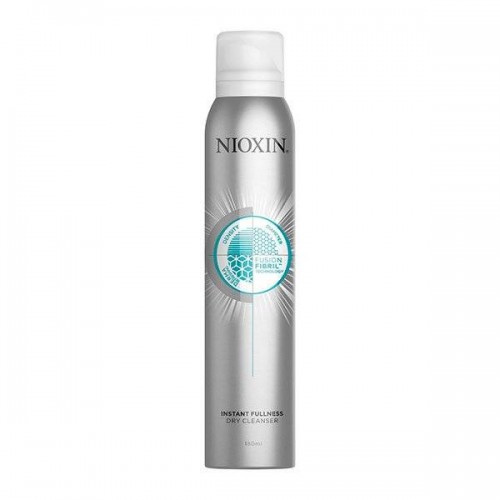 Сухой шампунь Nioxin Instant Fullness Dry Cleanser для мгновенного объема и очищающий шампунь для волос 180 мл.