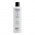 Очищающий шампунь Nioxin System 1 Cleanser Shampoo для тонких натуральных волос 300 мл.