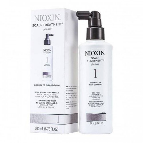 Питательная маска Nioxin System 1 Scalp Treatment для тонких натуральных волос 200 мл.