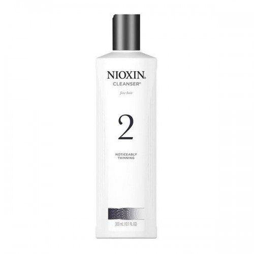 Очищающий шампунь Nioxin System 2 Cleanser Shampoo для тонких натуральных волос 300 мл.