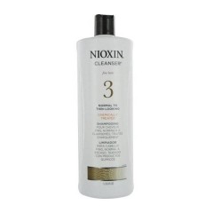 Очищающий шампунь Nioxin System 3 Cleanser Shampoo для тонких и окрашенных волос 1000 мл.