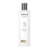 Очищающий шампунь Nioxin System 3 Cleanser Shampoo для тонких и окрашенных волос 300 мл.