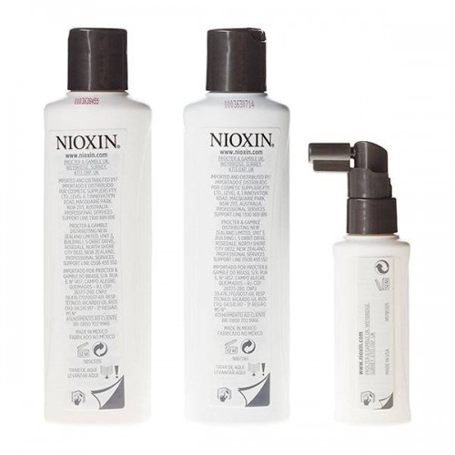 Набор "3-Ступенчатая система" Nioxin Hair System Kit 3 для ухода за тонкими, химически обработанными волосами 150 мл.+150 мл.+50 мл.