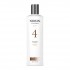 Очищающий шампунь Nioxin System 4 Cleanser Shampoo для ухода за тонкими, химически обработанными волосами 300 мл.