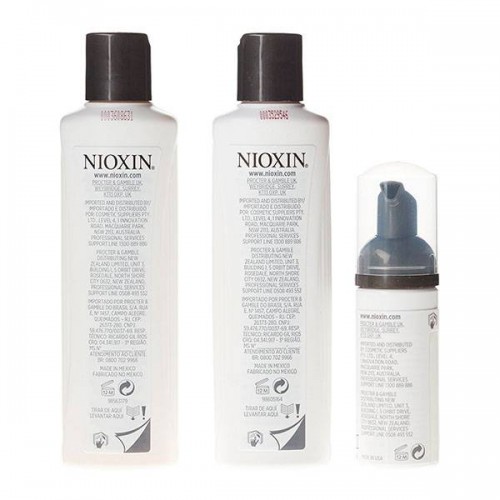 Набор "3-Ступенчатая система" Nioxin Hair System Kit 4 XXL для ухода за тонкими, химически обработанными волосами 300 мл.+300 мл.+100 мл.