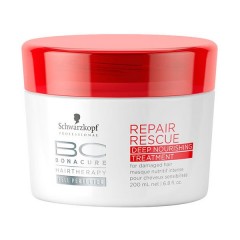 Интенсивная маска Schwarzkopf Bonacure BC Repair Rescue Deep Nourishing Treatment для поврежденных волос 200 мл.