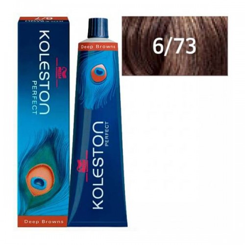 Крем-краска 6/73 Wella Professionals Koleston Perfect Deep Browns для волос 60 мл. 