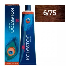 Крем-краска 6/75 Wella Professionals Koleston Perfect Deep Browns для волос 60 мл. 
