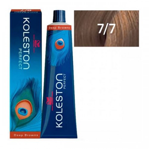 Крем-краска 7/7 Wella Professionals Koleston Perfect Deep Browns для волос 60 мл. 