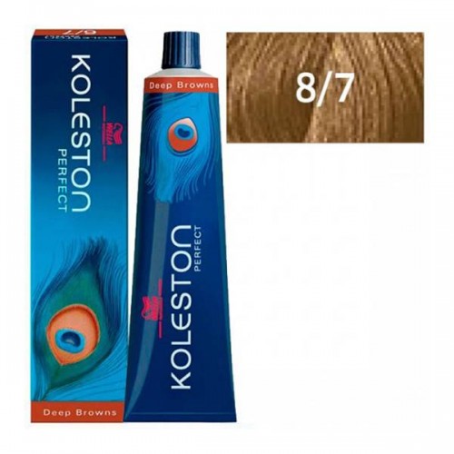 Крем-краска 8/7 Wella Professionals Koleston Perfect Deep Browns для волос 60 мл.