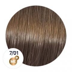 Крем-краска 7/01 Wella Koleston Me+ (Колестон Me+) Perfect Pure Naturals для волос 60 мл.  
