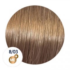 Крем-краска 8/03 Wella Koleston Me+ (Колестон Me+) Perfect Pure Naturals для волос 60 мл.  