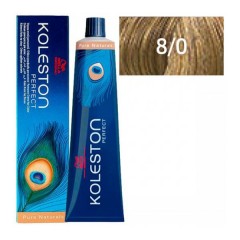Крем-краска 8/0 Wella Koleston Perfect Pure Naturals для волос 60 мл. 