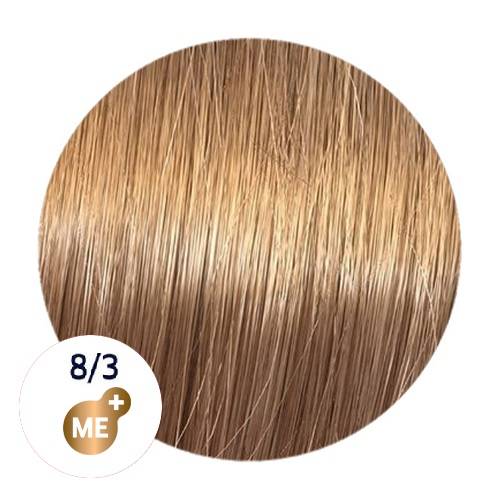 Крем-краска 8/3 Wella Koleston Me+ (Колестон Me+) Perfect Rich Naturals для волос 60 мл.  