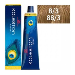 Крем-краска 8/3 Wella Professionals Koleston (Колестон) Perfect Rich Naturals для волос 60 мл.