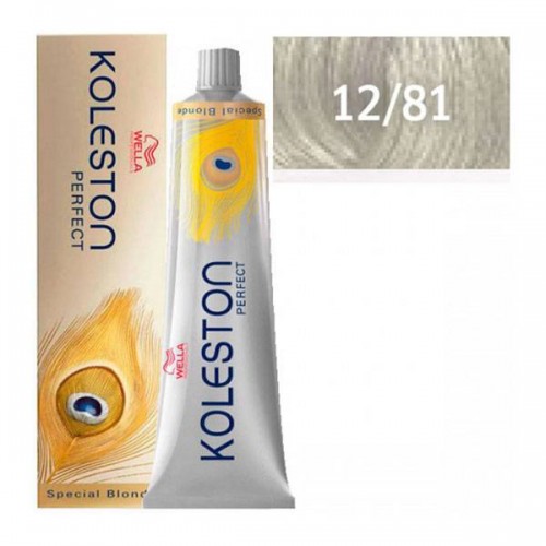 Крем-краска 12/81 Wella Koleston Perfect Special Blonde для волос 60 мл. 