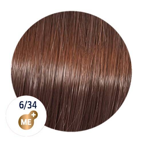 Крем-краска 6/34 Wella Koleston Me+ (Колестон Me+) Perfect Vibrant Reds для волос 60 мл.   