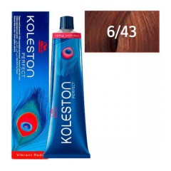 Крем-краска 6/43 Wella Koleston Perfect Vibrant Reds для волос 60 мл. 