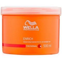 Крем-маска питательная Wella Professionals Care Enrich для нормальных и тонких волос 500 мл.