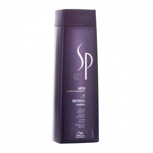 Освежающий шампунь Wella Professionals System Professional SP Just Men Refresh Shampoo для всех типов волос 250 мл.