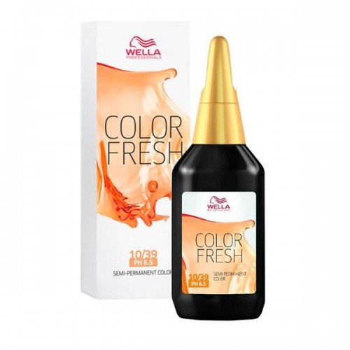 Оттеночная краска 10/39 Wella Professionals Color Fresh pH 6.5 Semi Permanent Color для окрашивания волос 75 мл.