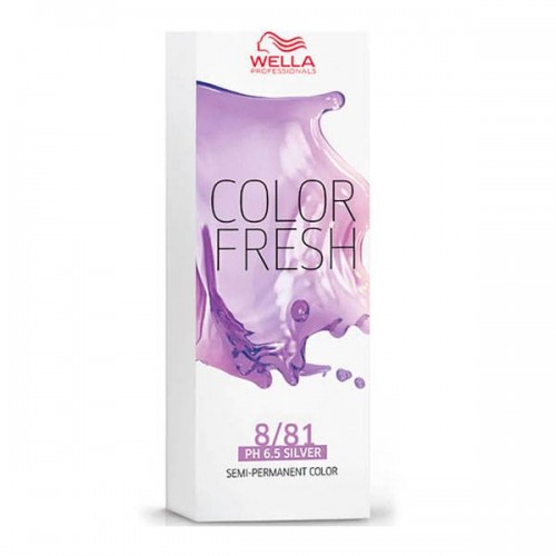Оттеночная краска 8/81 Wella Professionals Color Fresh pH 6.5 Silver Semi Permanent Color для окрашивания волос 75 мл.