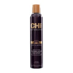 Лак эластичной фиксации CHI Deep Brilliance Olive and Monoi Optimum Finish Flexible Hold Hair Spray для укладки волос 296 мл. 