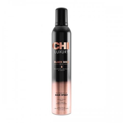 Лак средней фиксации CHI Luxury Black Seed Oil Hairspray Flexible Hold для укладки волос 355 мл. 