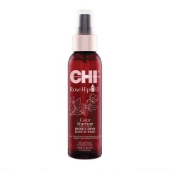 Несмываемый тоник с маслом розы и кератином CHI Rose Hip Oil Color Nurture для окрашенных волос 118 мл. 