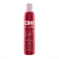Сухой шампунь с маслом розы и кератином CHI Rose Hip Oil Color Nurture Dry Shampoo для окрашенных волос 198 мл. 