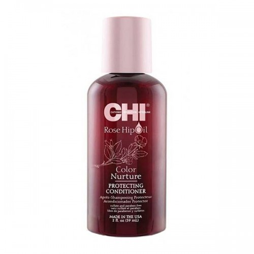 Кондиционер с маслом розы и кератином CHI Rose Hip Oil Color Nurture Protecting Conditioner для окрашенных волос 59 мл.