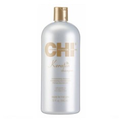 Кератиновый шампунь CHI Keratin Shampoo для поврежденных волос 946 мл. 