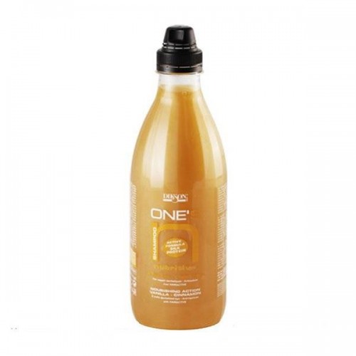 Укрепляющий шампунь Dikson Coiffeur One`s Shampoo Nutritivo ваниль-корица с активными компонентами против выпадения волос 1000 мл.