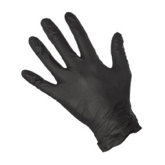 Нитриловые перчатки размер S Estel Professional M'use одноразовые для парикмахерских процедур 50 шт.