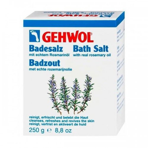 Соль для ванны с розмарином Gehwol Badesalz Bath Salt для снятия усталости 250 гр.