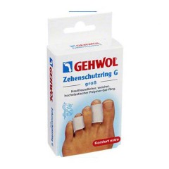 Большое защитное гель-кольцо Gehwol Comfort Zehenschutzring G для пальцев ног 12 шт. 