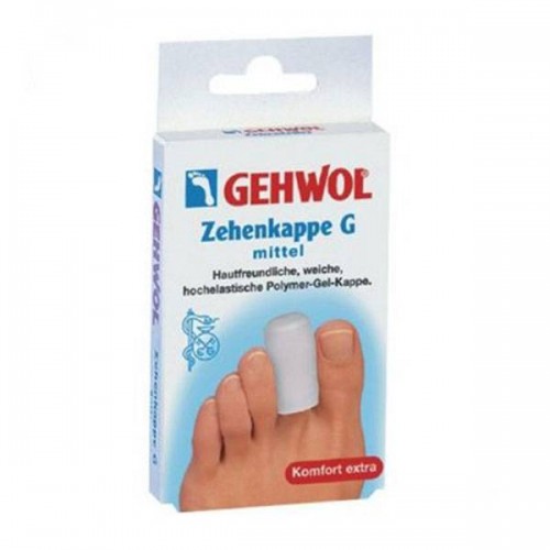 Гель-колпачок мини Gehwol Comfort Zehenkappe G Mittel для пальцев ног 6 шт. 